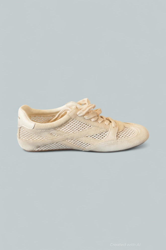 Women’s Tobi Lace-Up Shoes - New Ecru - Sneaker