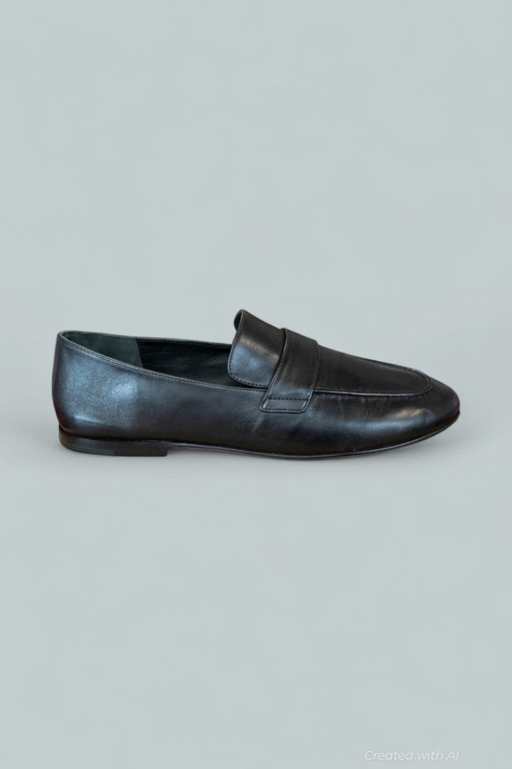 Women’s Tommy Loafer Flats - Black - 10 - Loafers