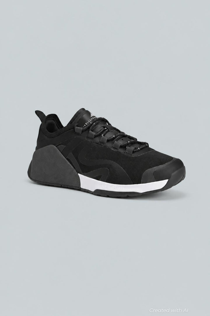 Women’s Training Dropset Low Top Sneakers - Black - Sneaker