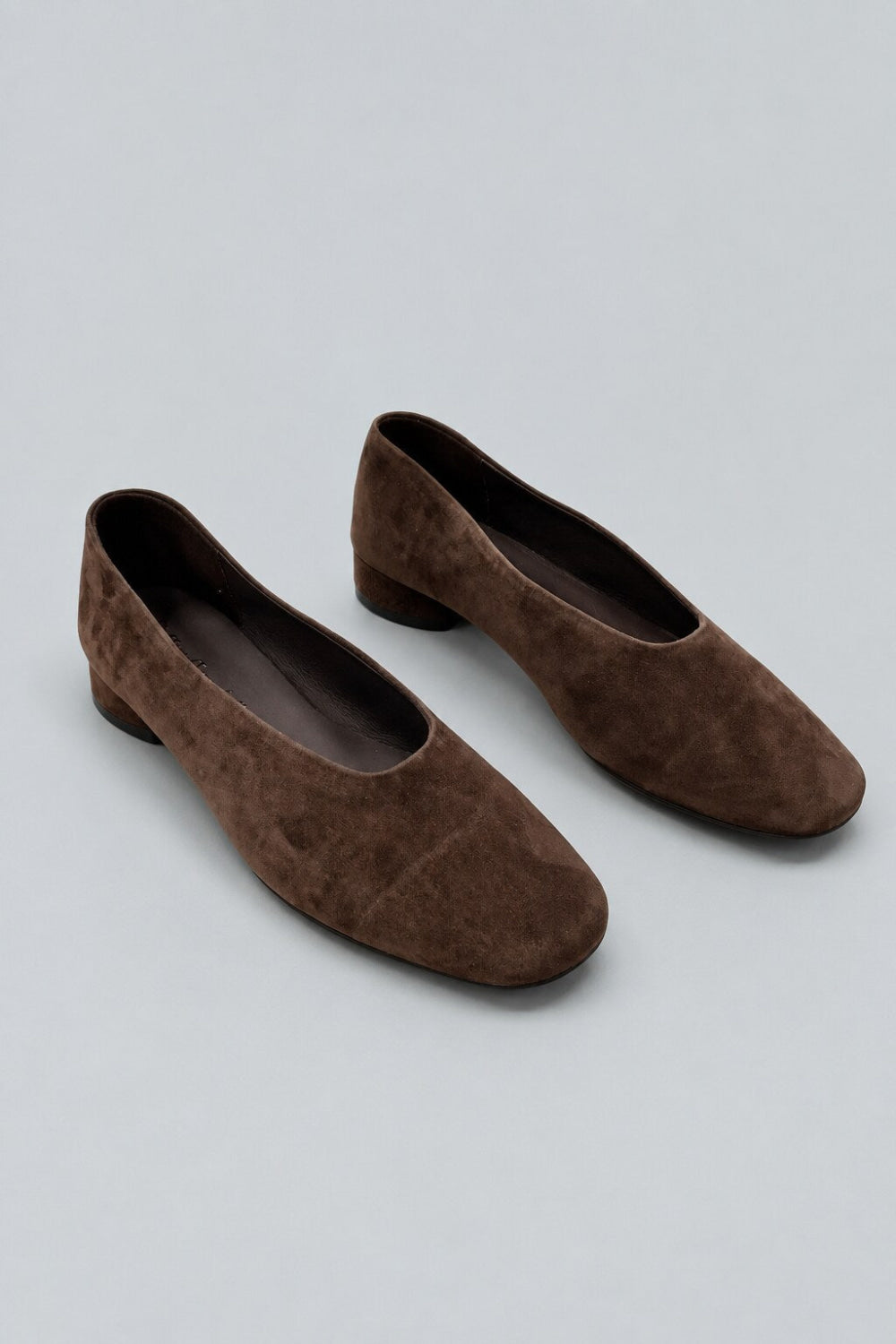Women’s Trustee Round Toe Flats - Brown Suede - Flats