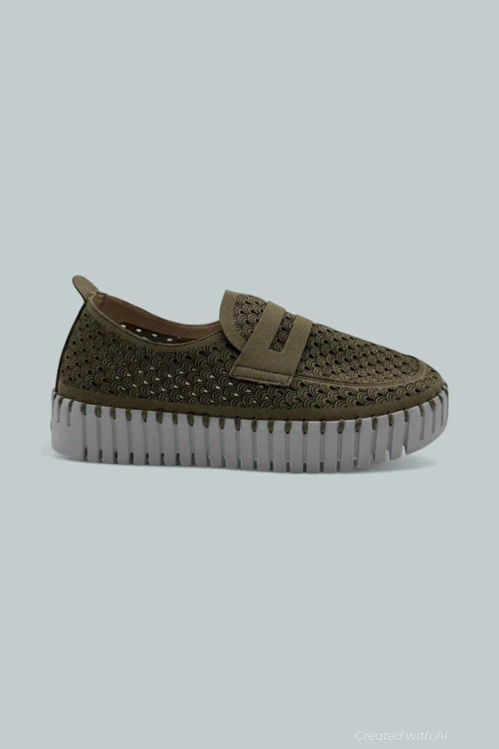 Women’s Tulip Loafers - Army - 9 US / 39 EU - Loafers