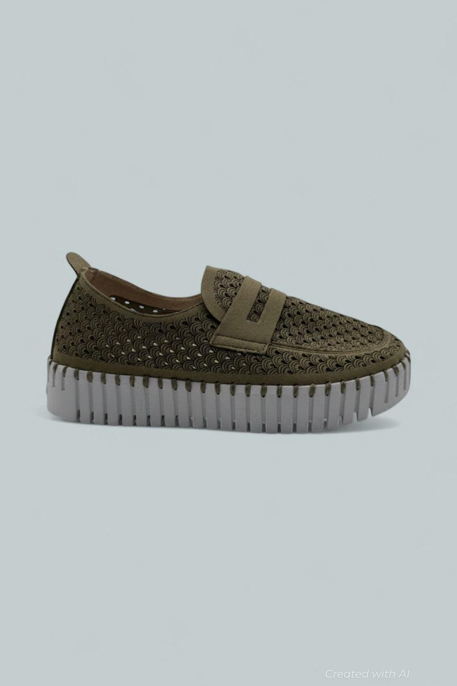 Women’s Tulip Loafers - Army - 9 US / 39 EU - Loafers