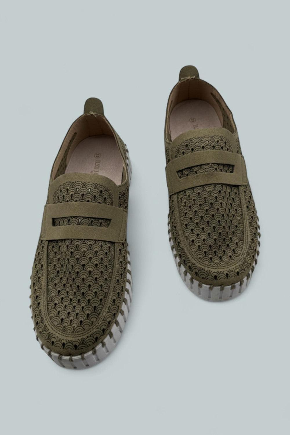 Women’s Tulip Loafers - Army - 9 US / 39 EU - Loafers