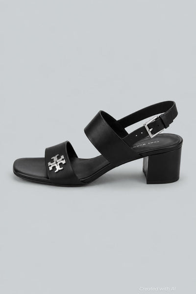 Women’s Turnlock Heeled Sandal - Perfect Black - Heels