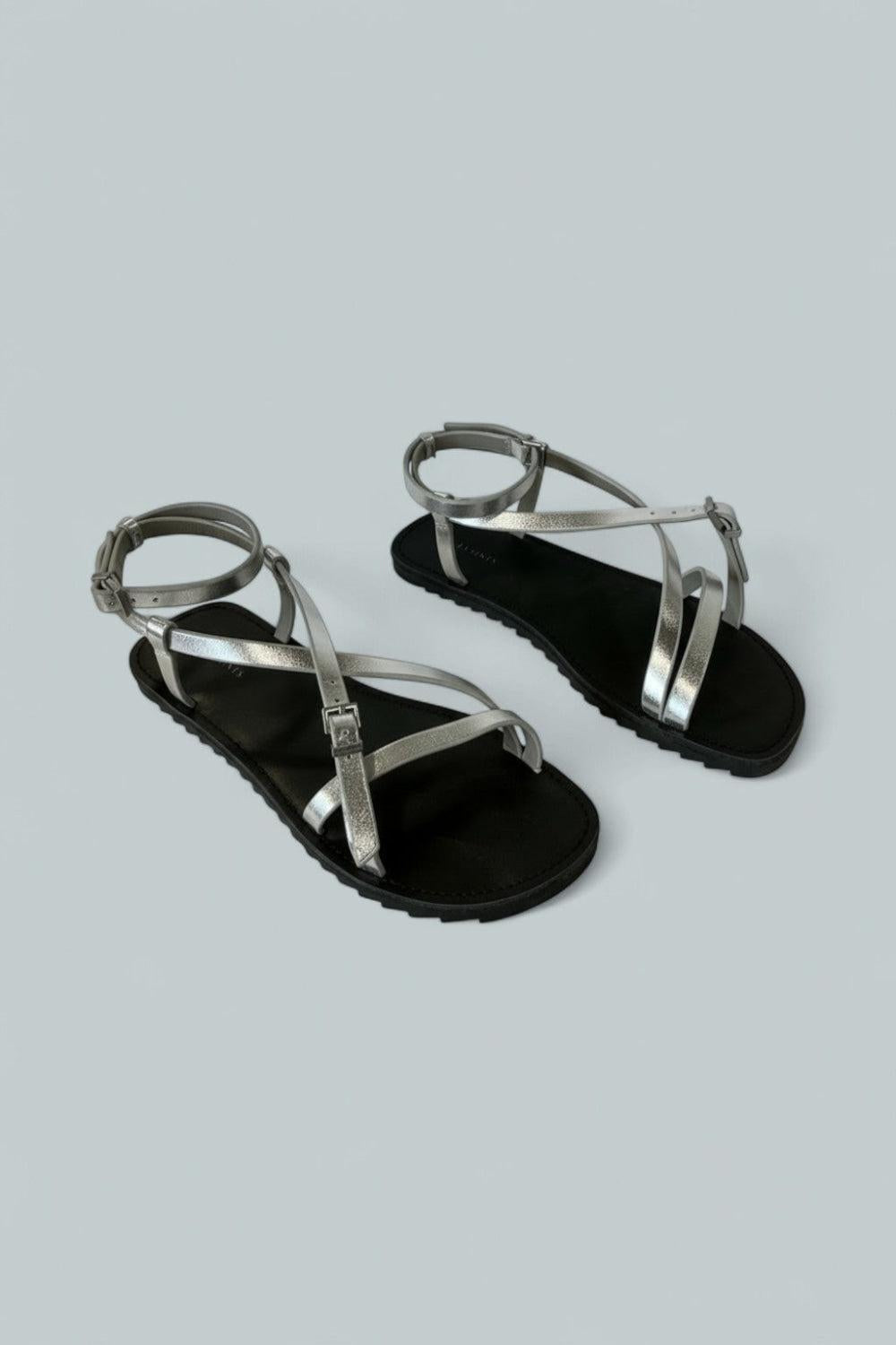 Women’s Tyla Sandals - Silver - 8 - Sandals