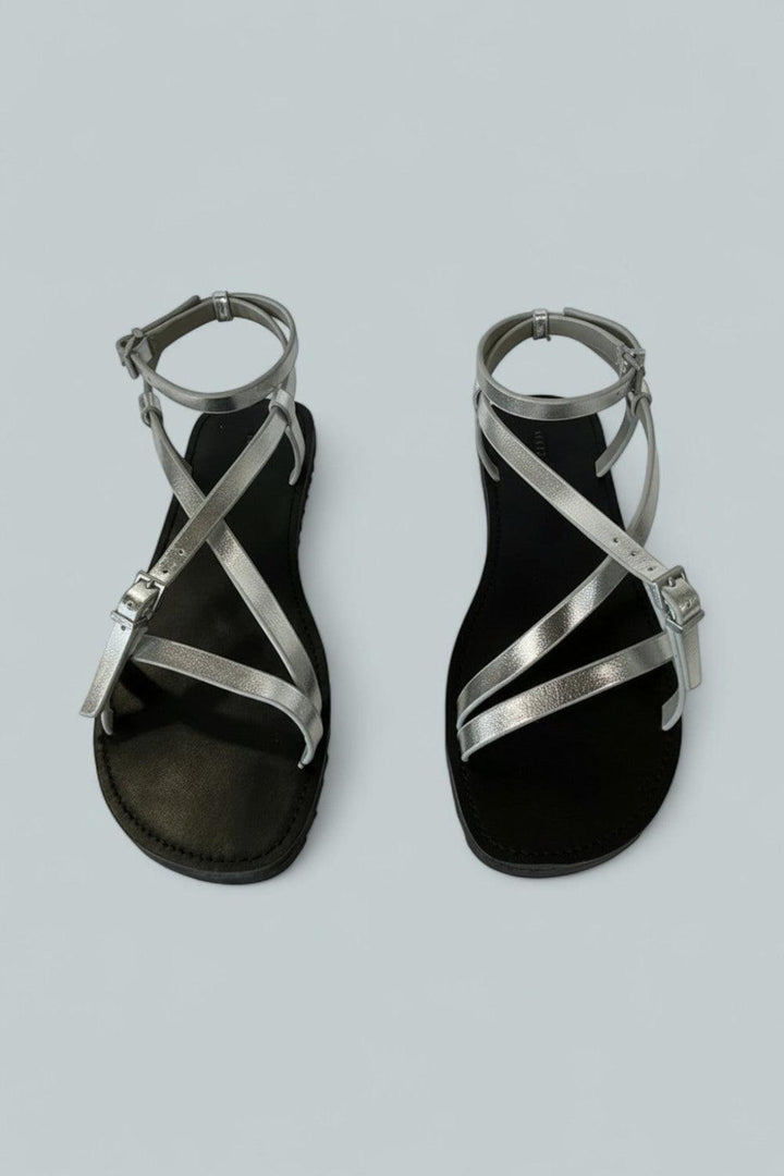 Women’s Tyla Sandals - Silver - 8 - Sandals