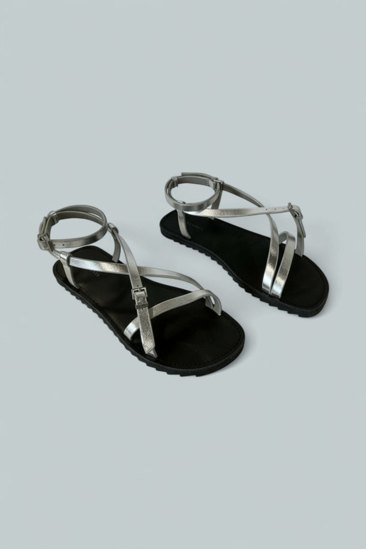 Women’s Tyla Sandals - Silver - 8 - Sandals