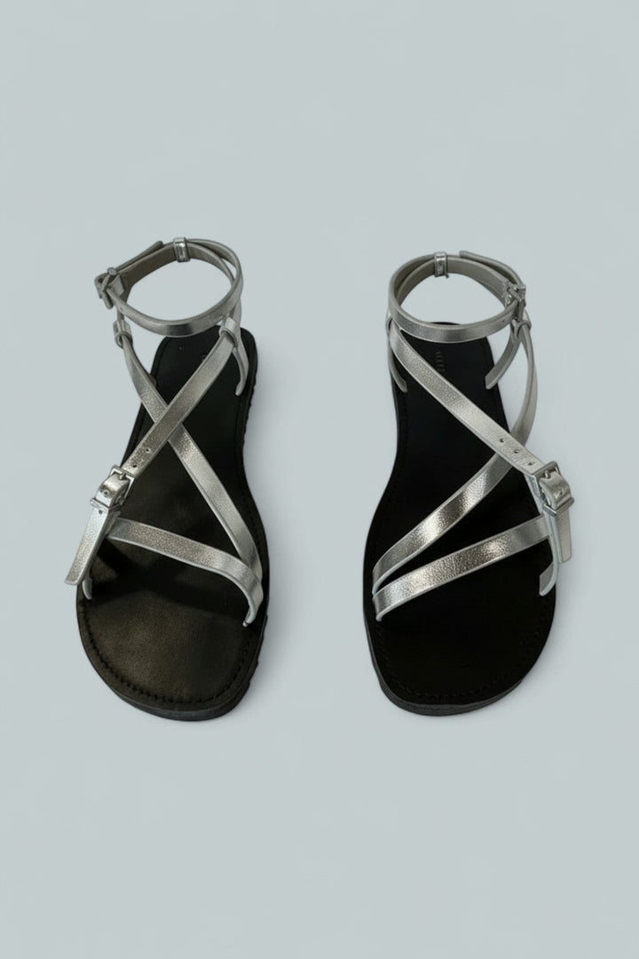 Women’s Tyla Sandals - Silver - 8 - Sandals