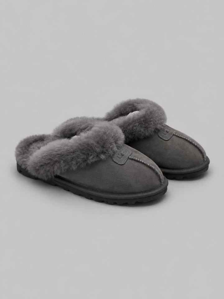 Women’s UGG Coquette Casual Slippers - Grey - 8 - Clog