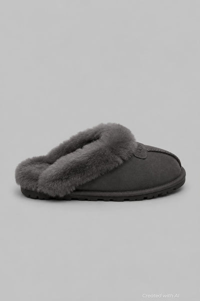 Women’s UGG Coquette Casual Slippers - Grey - 8 - Clog