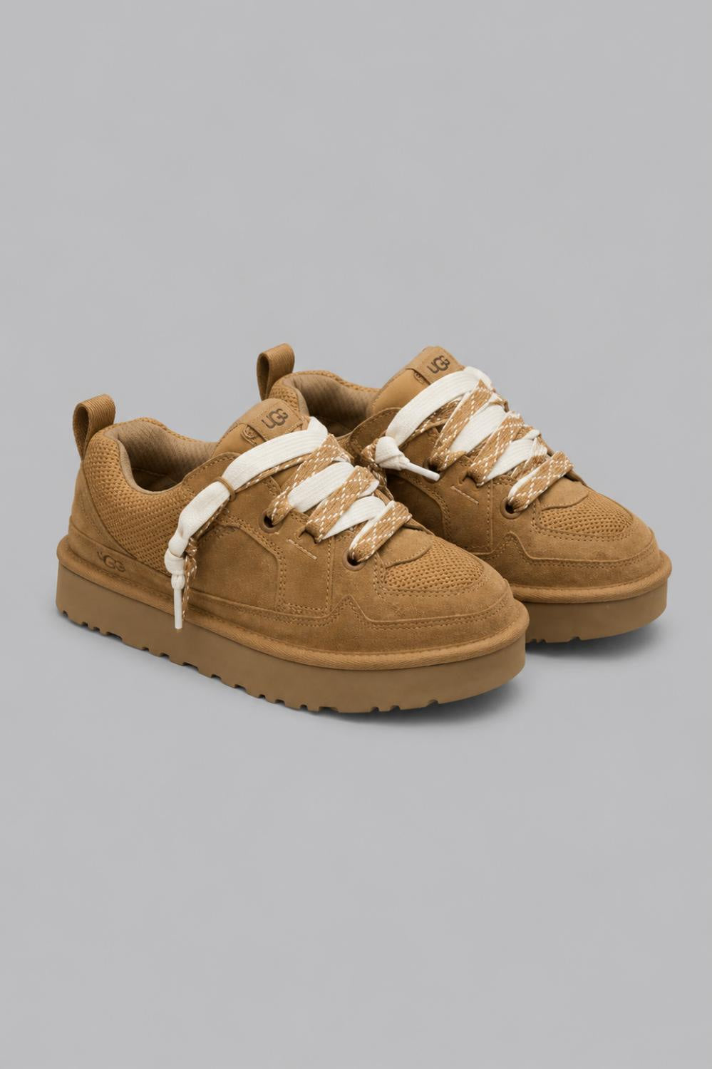 Women’s UGG Lo Lowmel Sneakers - Chestnut - 9 - Sneaker