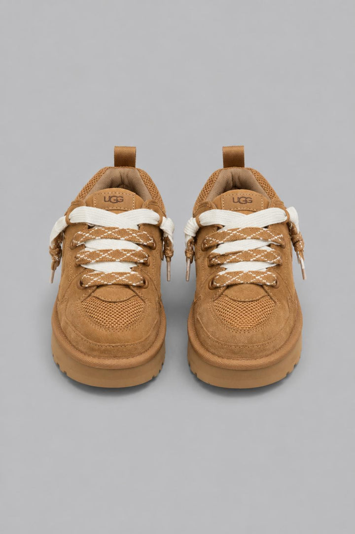 Women’s UGG Lo Lowmel Sneakers - Chestnut - 9 - Sneaker