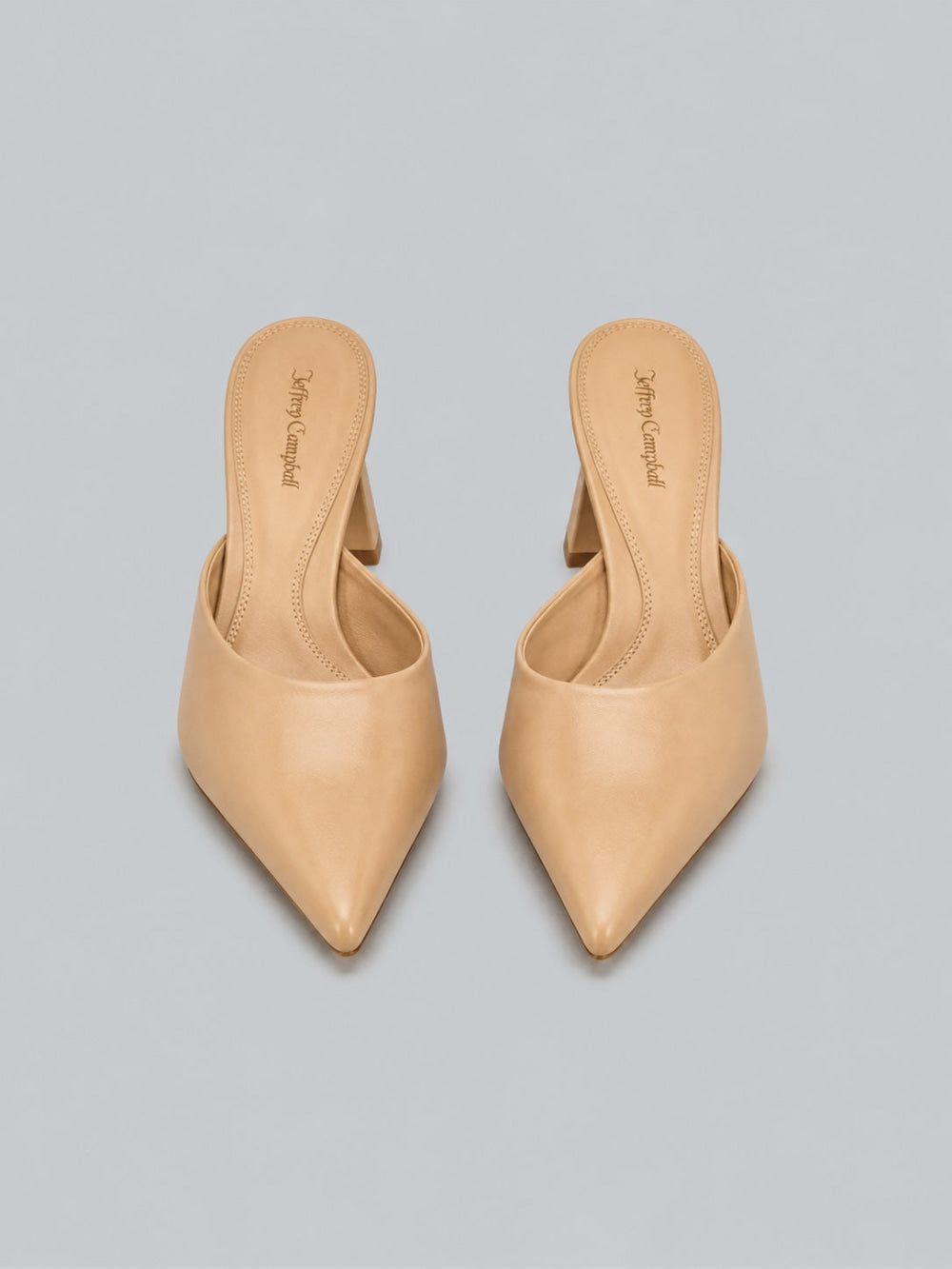 Women’s Unamused Mule Pumps - Beige - 10 - Mules