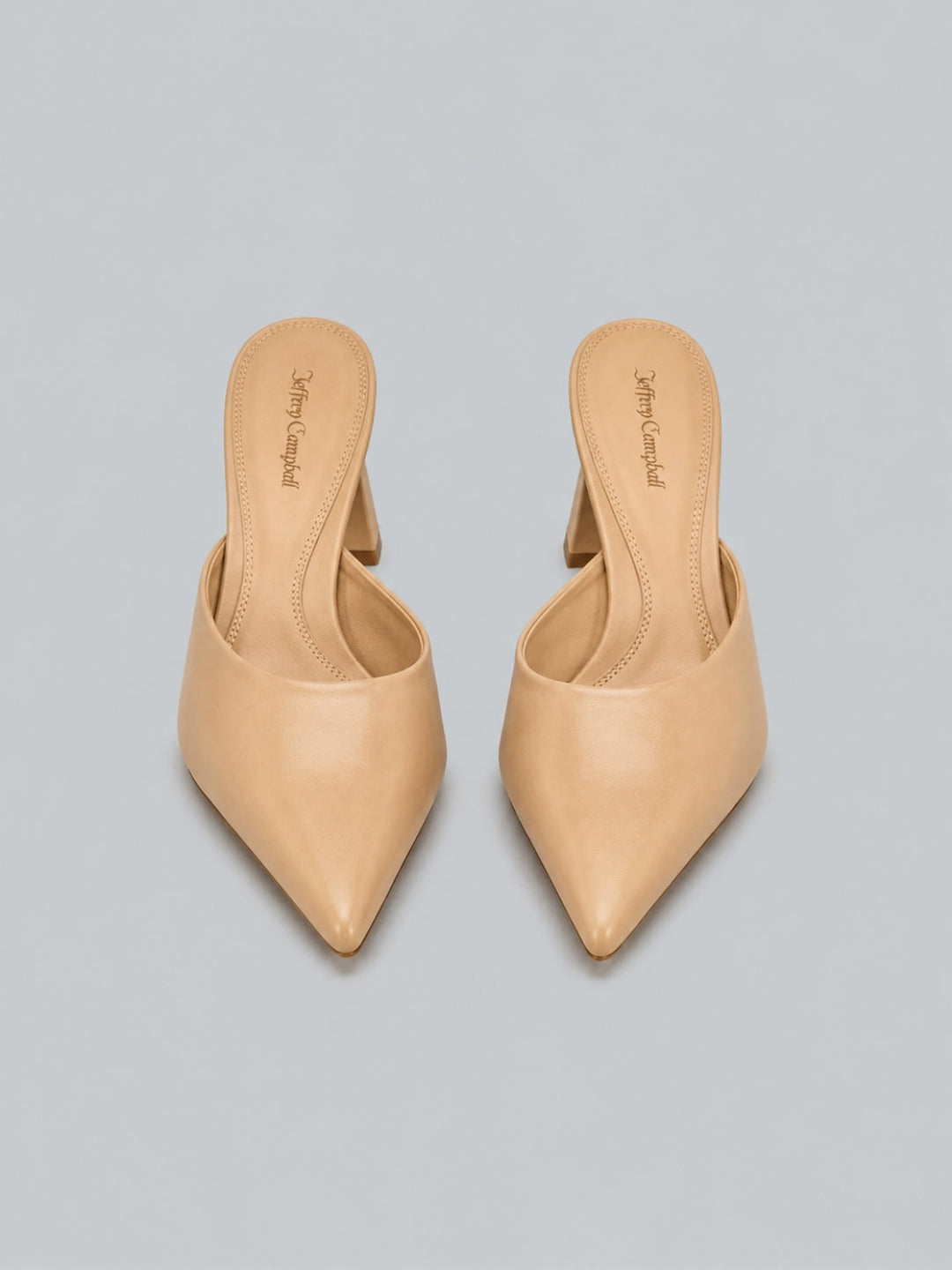Women’s Unamused Mule Pumps - Beige - 10 - Mules