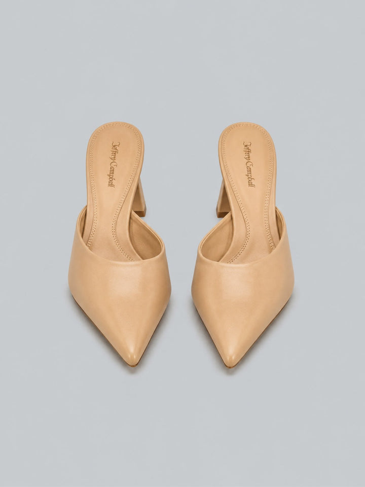 Women’s Unamused Mule Pumps - Beige - 10 - Mules