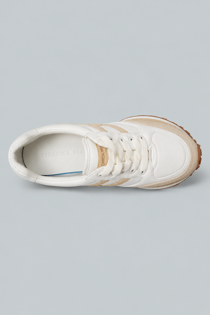 Women’s Valentina Low Top Sneakers - Coconut/Ecru - Sneaker