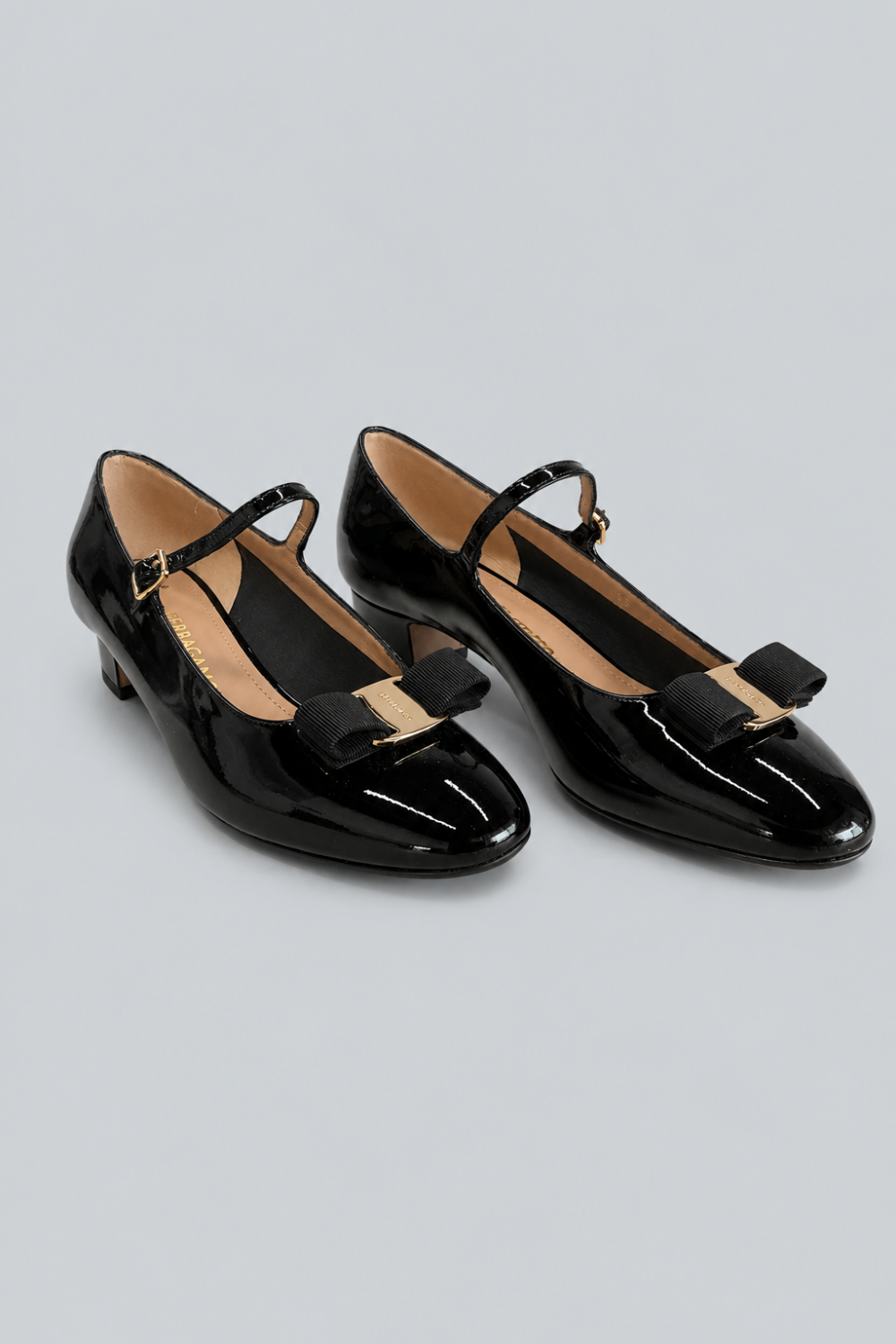 Women’s Vally Bow Pumps - Nero - 9.5W - Heels