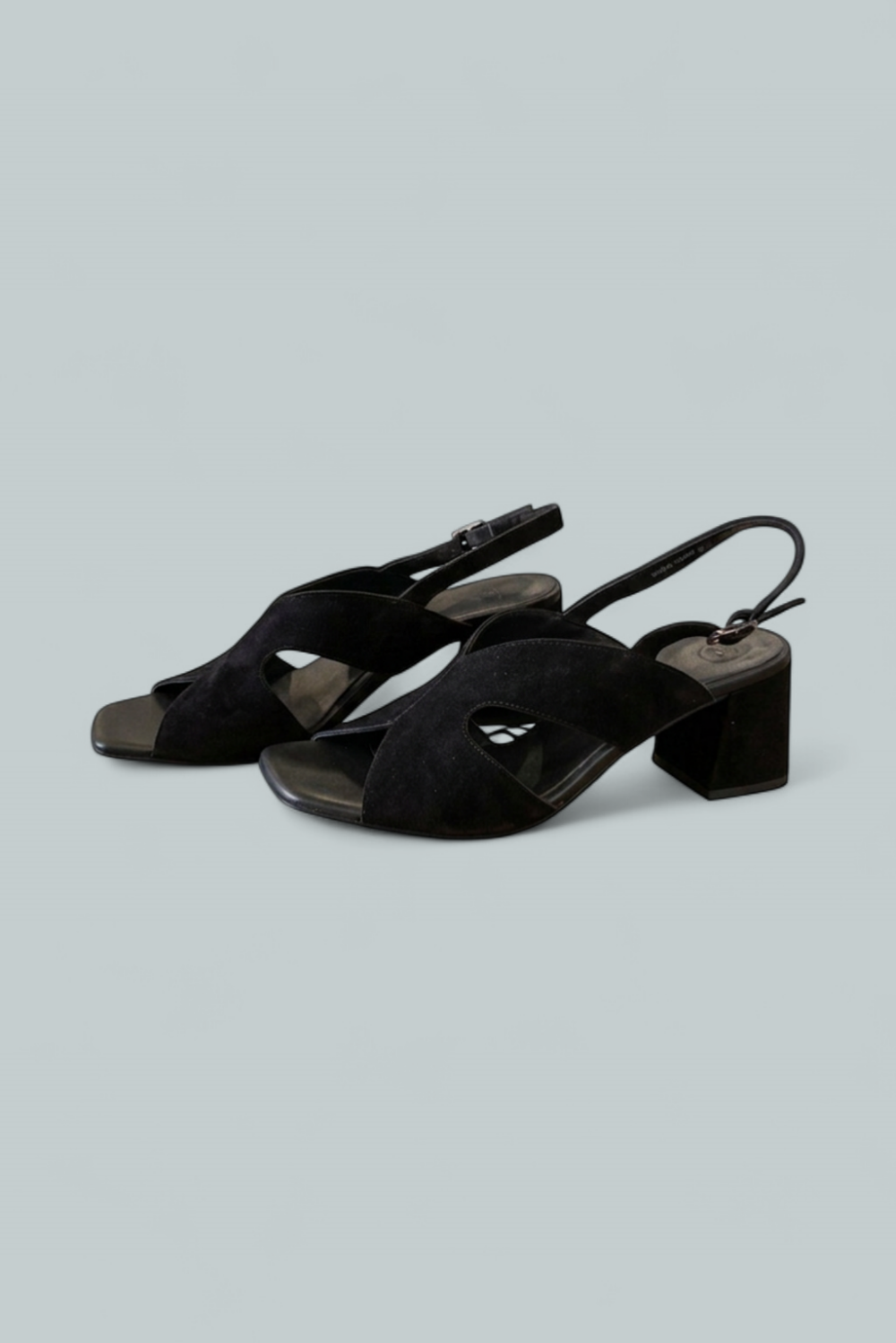 Women’s Verona Slingback Sandals - Black Suede - Slingback