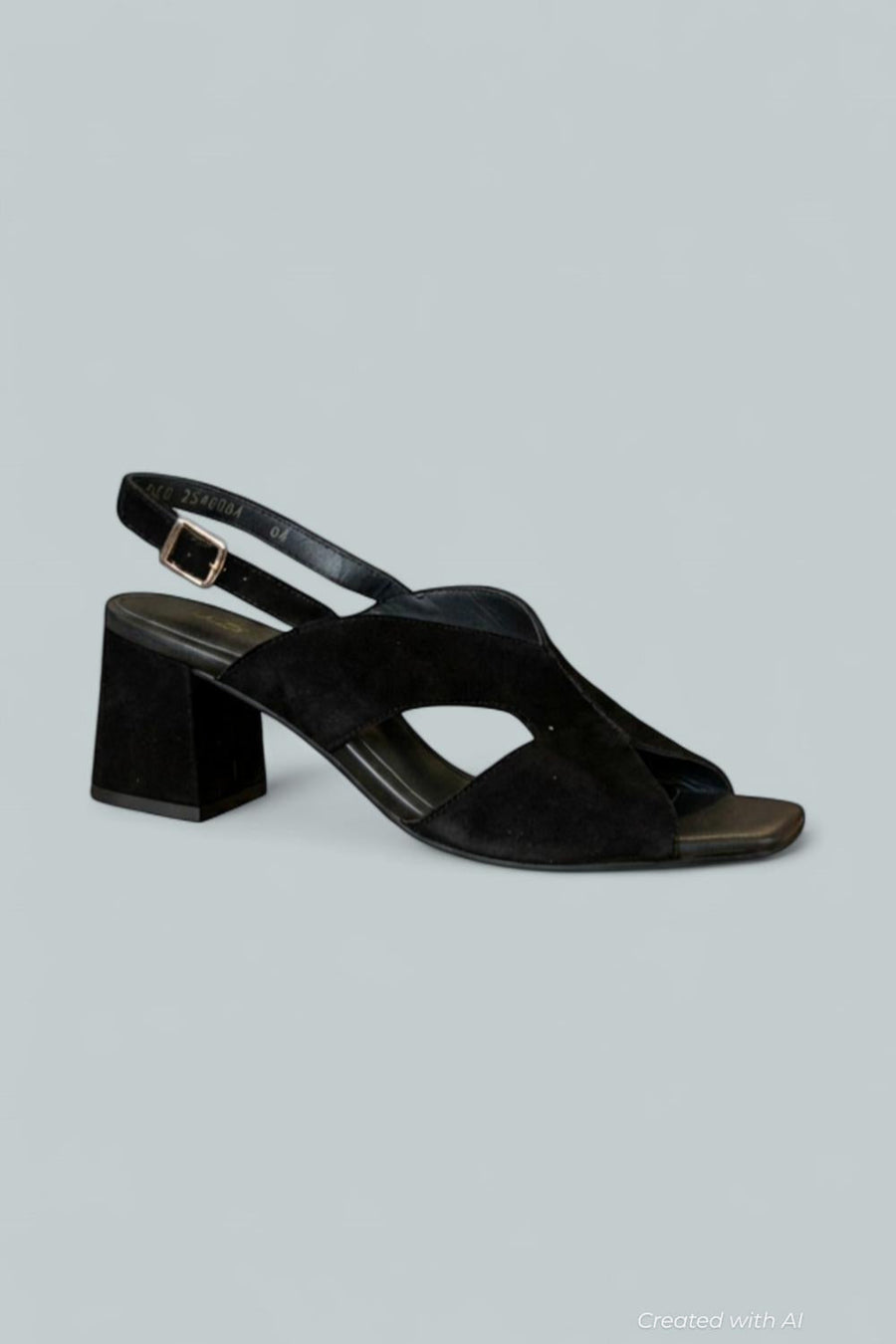 Women’s Verona Slingback Sandals - Black Suede - Slingback