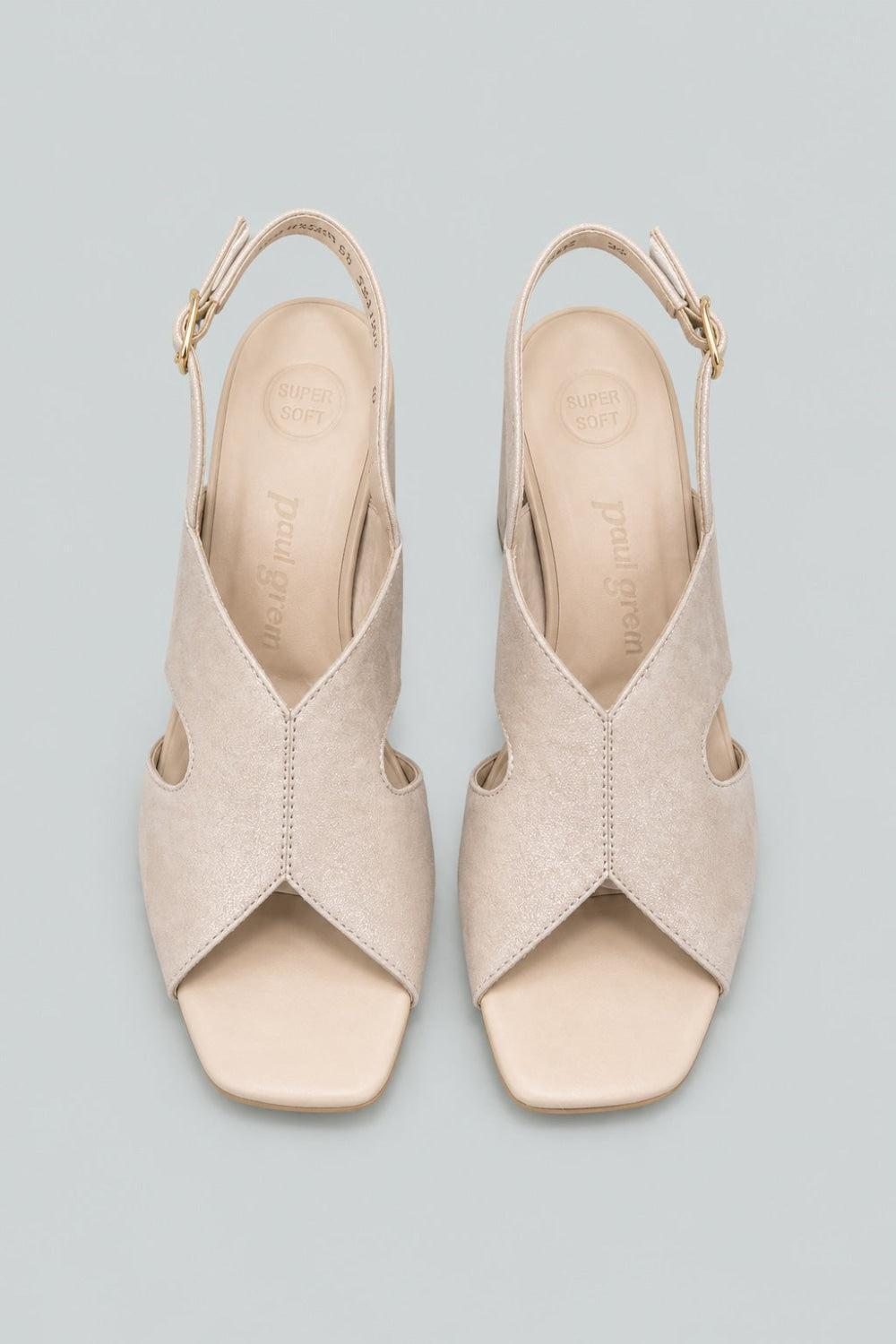 Women’s Verona Slingback Sandals - Cache Metallic Suede - 8 - Pumps