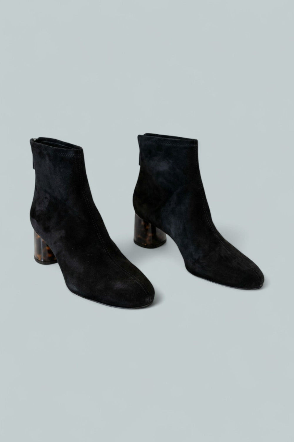 Women’s Veta Block Heel Booties - Nero - 6 US / 36 EU - Boots