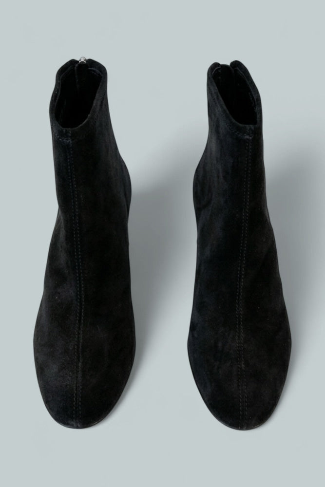 Women’s Veta Block Heel Booties - Nero - 6 US / 36 EU - Boots