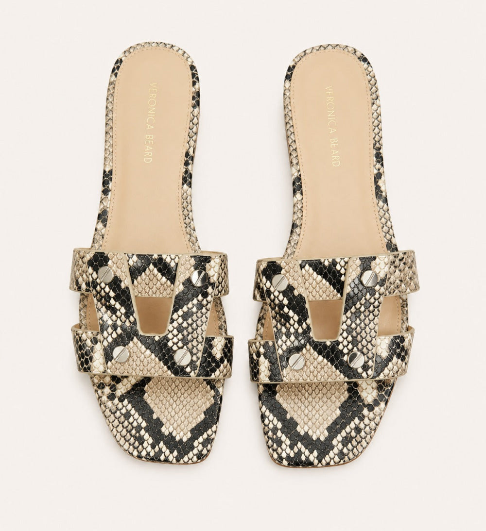 Women’s Via Slide Sandals - Ecru Multi - Sandal