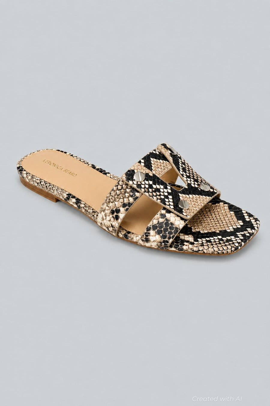 Women’s Via Slide Sandals - Ecru Multi - Sandals