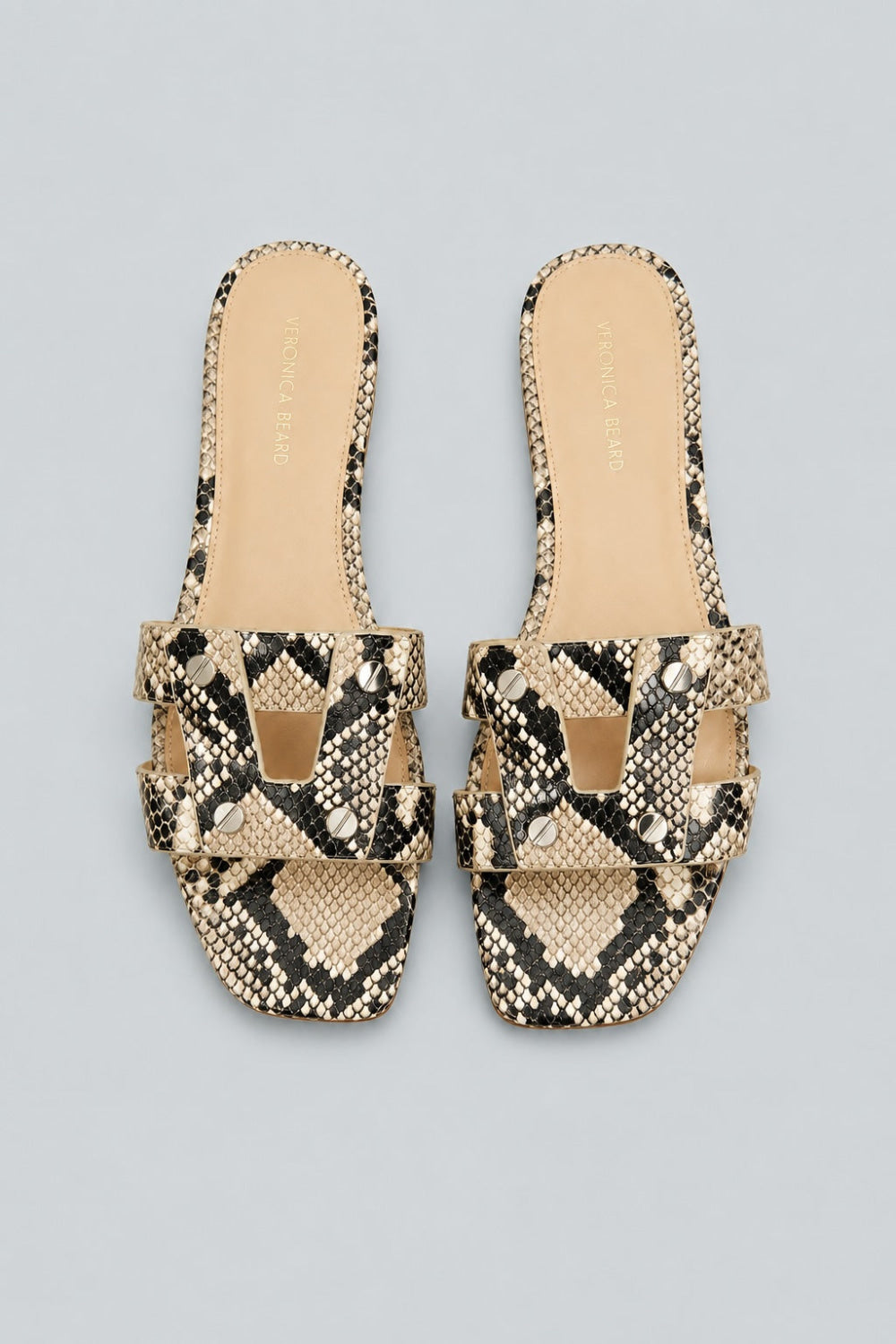 Women’s Via Slide Sandals - Ecru Multi - Sandals