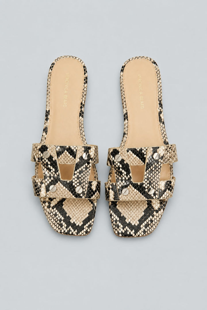 Women’s Via Slide Sandals - Ecru Multi - Sandals
