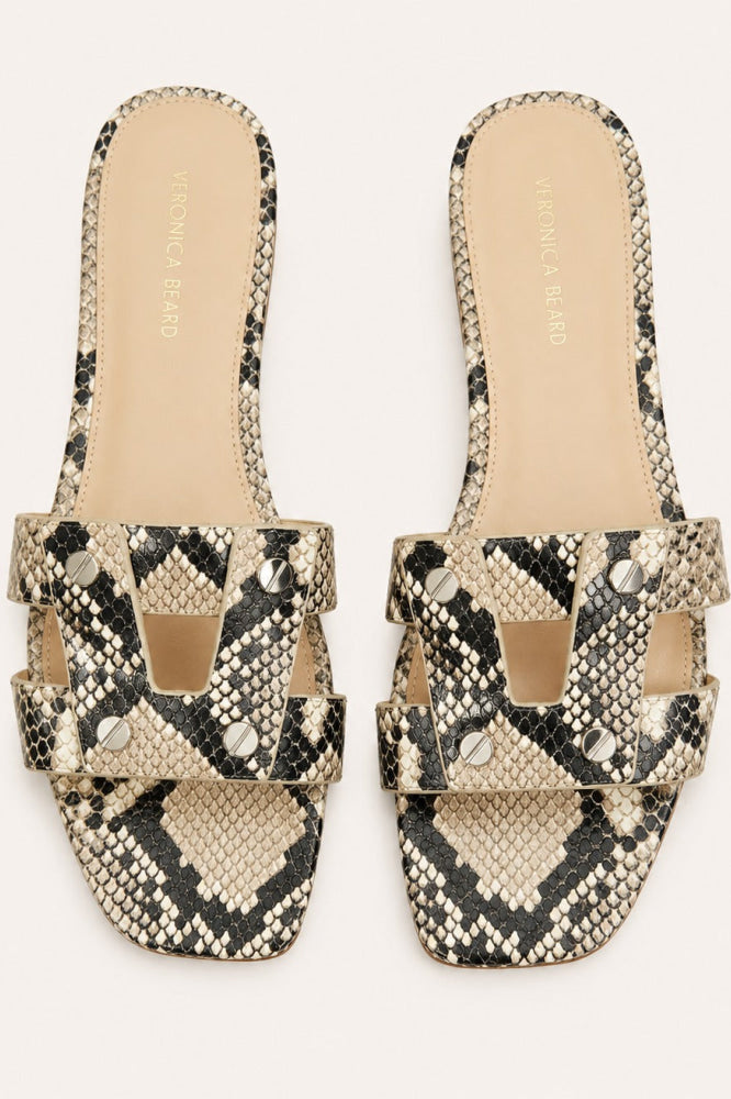 Women’s Via Slide Sandals - Ecru Multi - Sandal