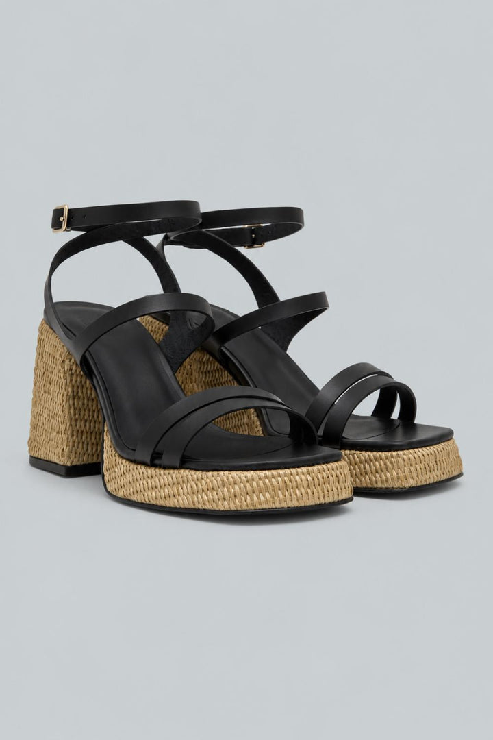 Women’s Victoria Platform Sandals - Negro - Sandal