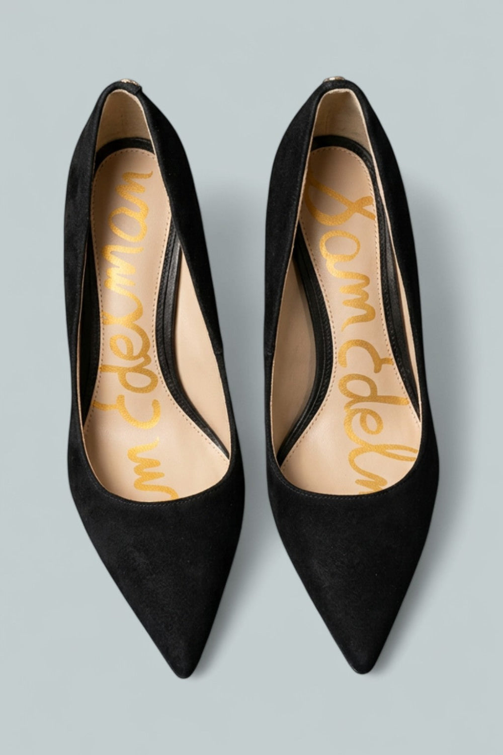 Women’s Vienna Pointed Toe Mid Heel Pumps - Black - Heels