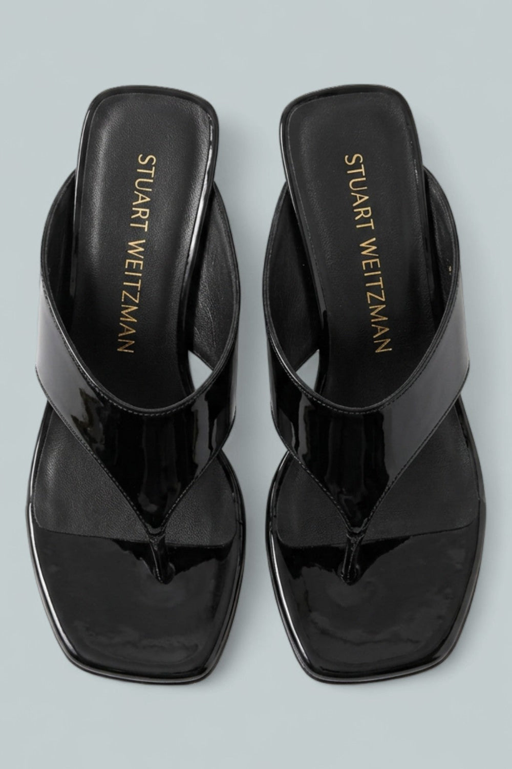 Women’s Vini Thong 50 Wedge Sandals - Black - Sandal