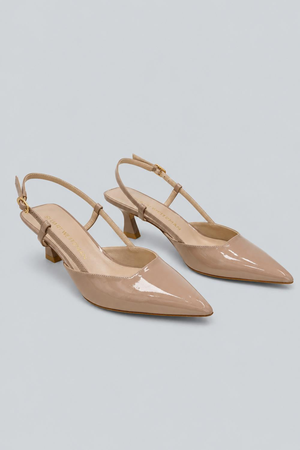 Women’s Vinnie 50 Slingback Kitten Heels - Fawn - Slingback