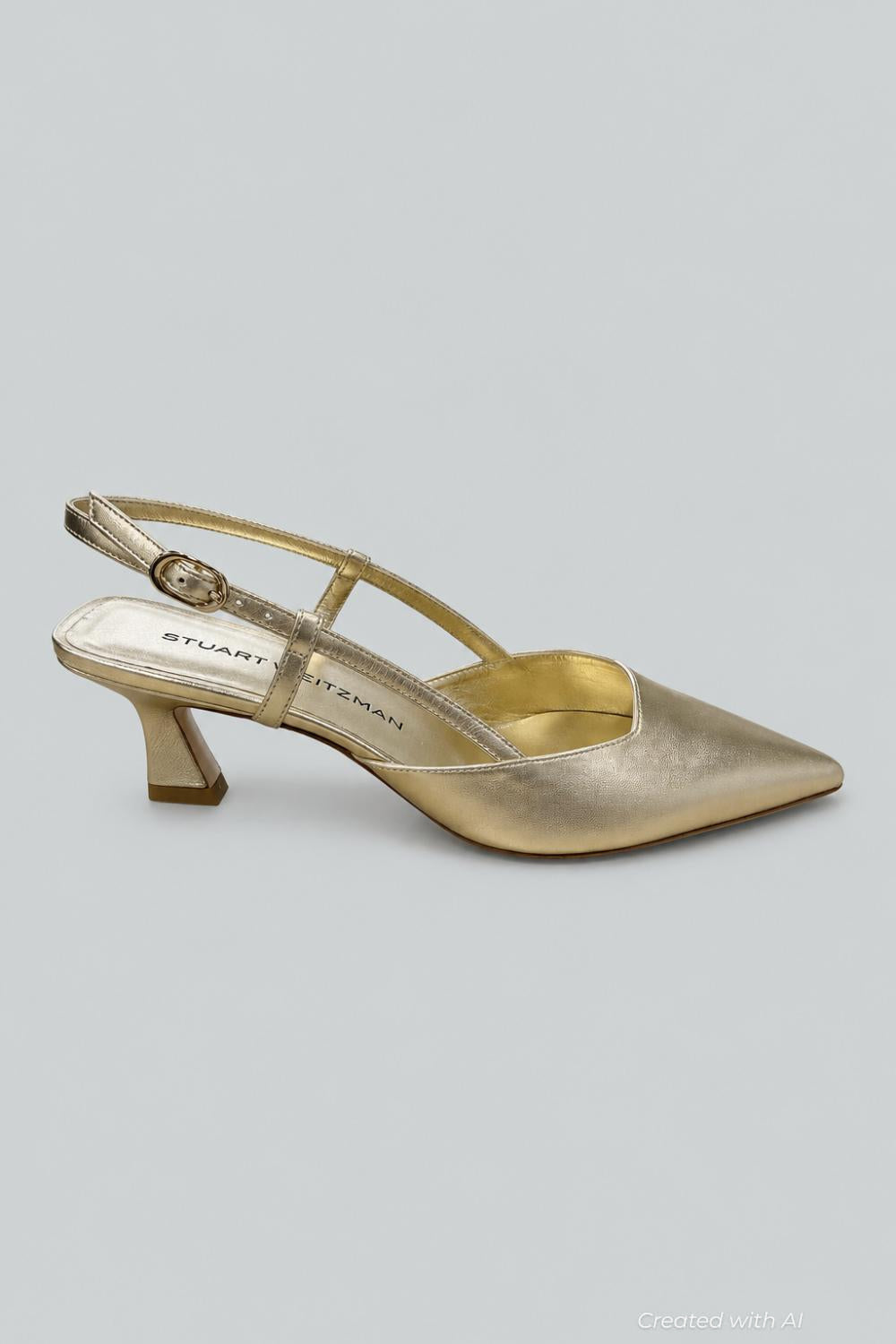 Women’s Vinnie 50 Slingback - Light Gold - Slingback