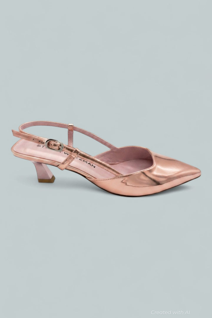 Women’s Vinnie 50 Slingback Pumps - Pink Marsh - 7.5 - Slingback