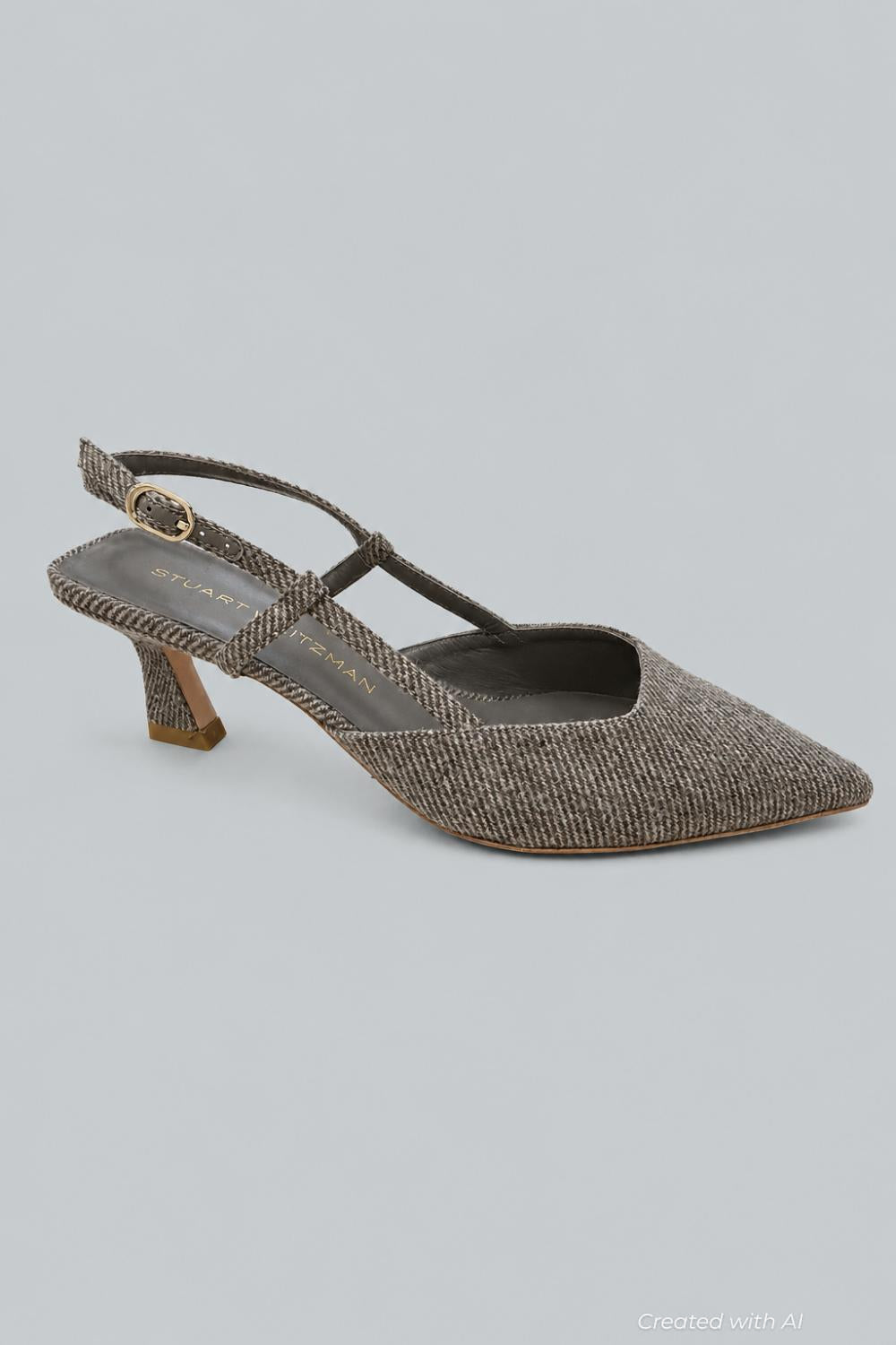 Women’s Vinnie 50 Slingback Pumps - Taupe - 8.5 - Slingback