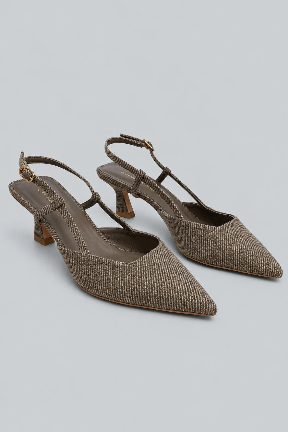 Women’s Vinnie 50 Slingback Pumps - Taupe - 8.5 - Slingback