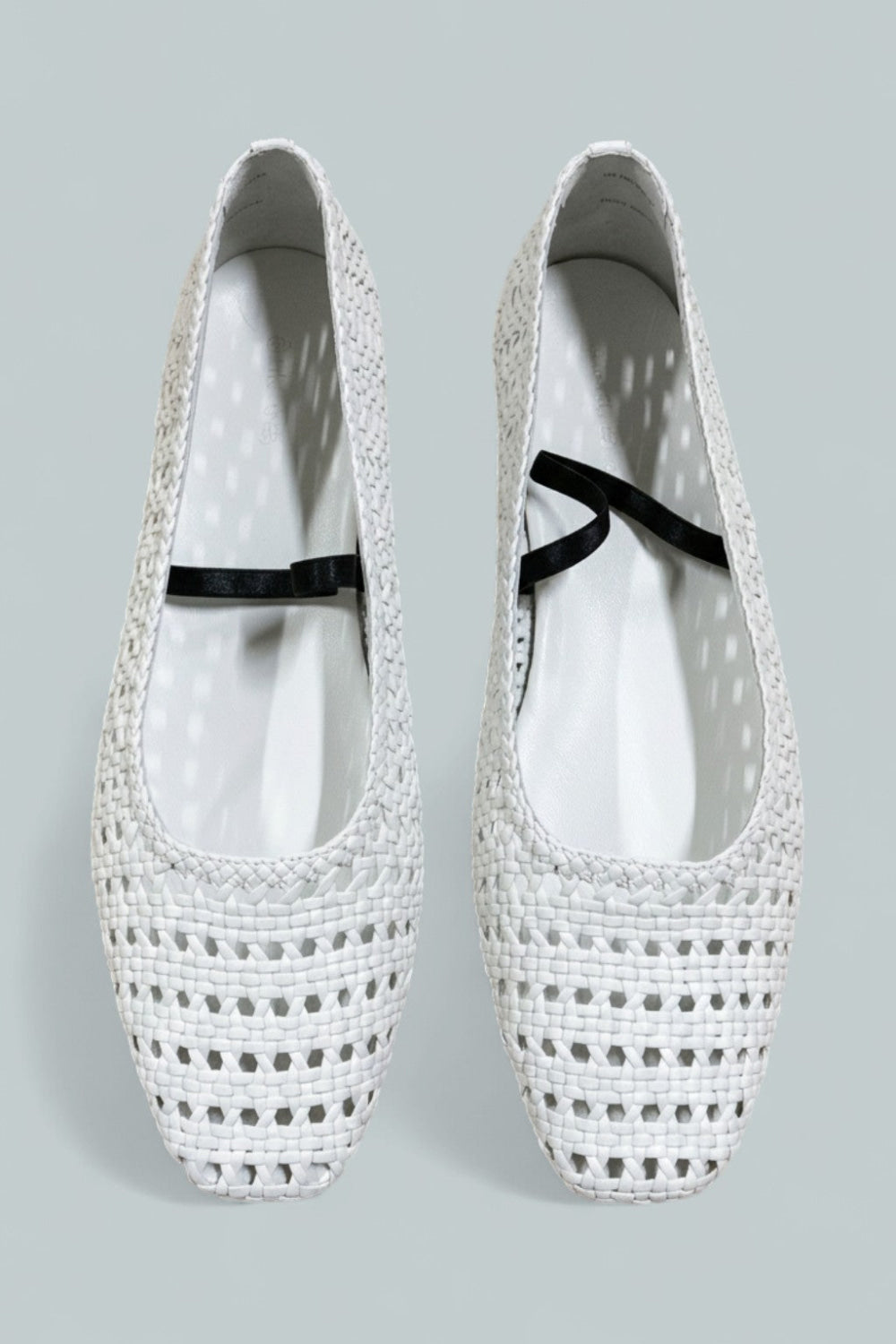 Women’s Vivian Mary Jane Flats - White - 9 - Mary Jane