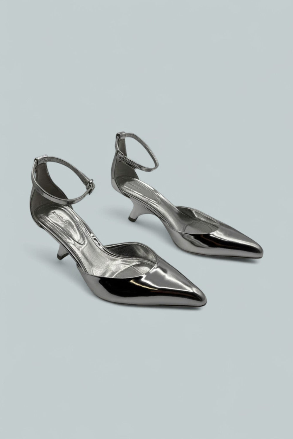 Women’s Vixen Pumps - Silver - 9 US / 39 EU - Sandal