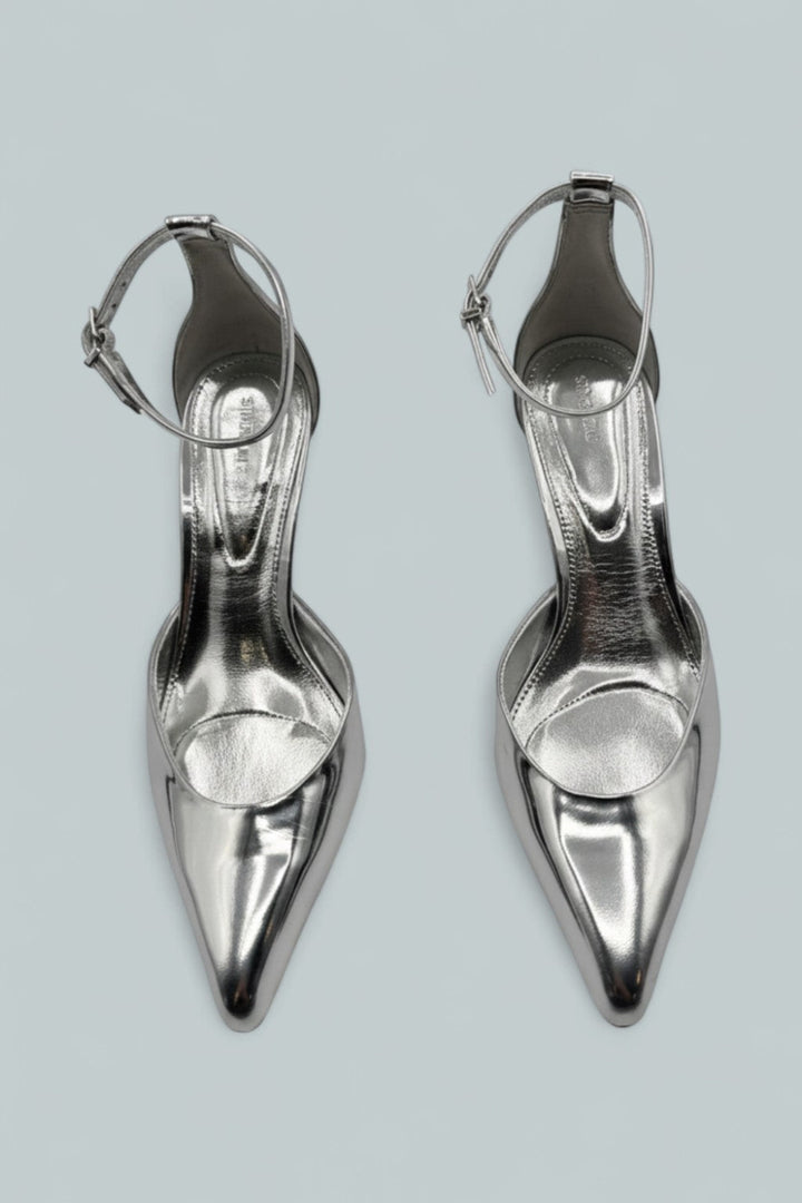 Women’s Vixen Pumps - Silver - 9 US / 39 EU - Sandal