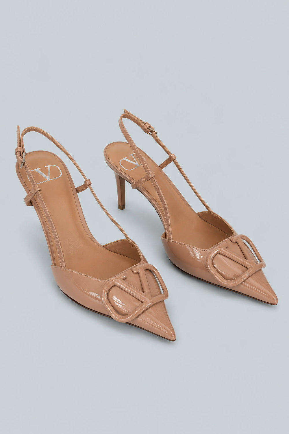 Women’s VLogo Slingback Pumps - Dusty Rose - 6.5 US / 36.5 EU - Slingback