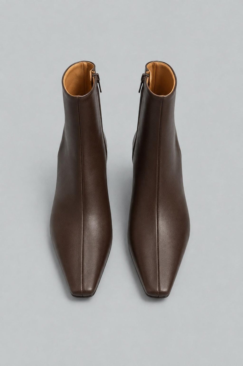 Women’s Wally Leather Ankle Booties - Espresso Leather - 6 W US / 36 EU - Bootie