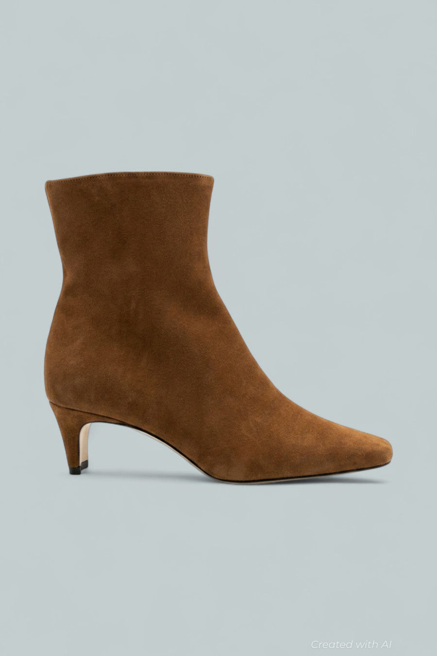 Women’s Wally Leather Ankle Booties - Tan - Bootie