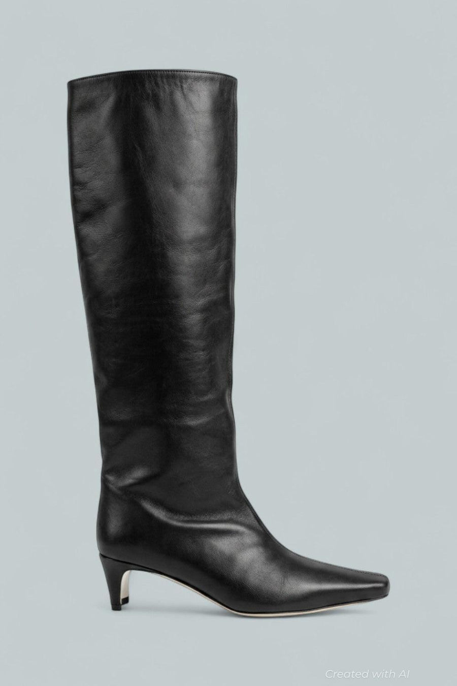Women’s Wally Leather Tall Boots - Black Leather - Boots