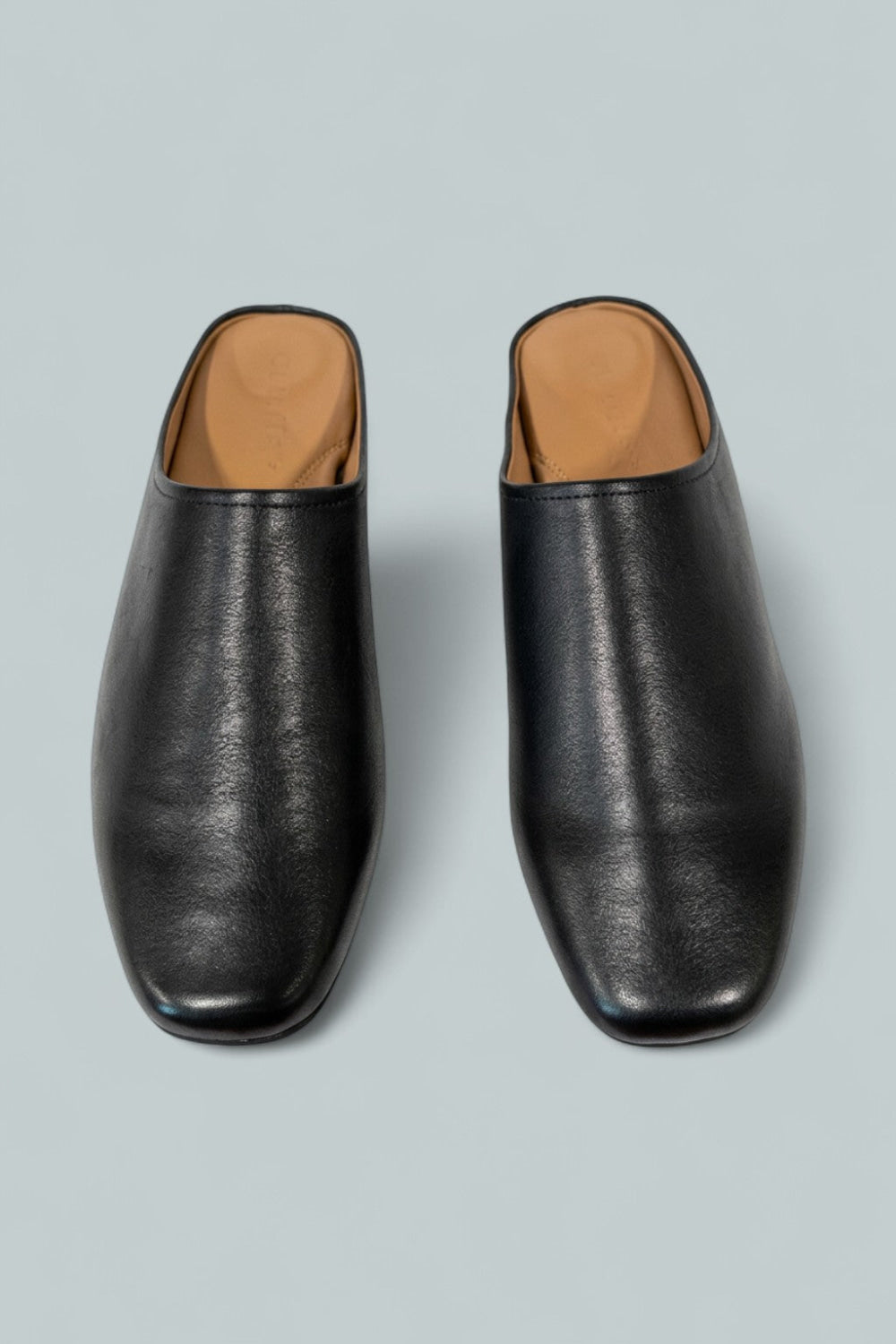 Women’s Wanda Mules - Black Leather - 8 - Mules