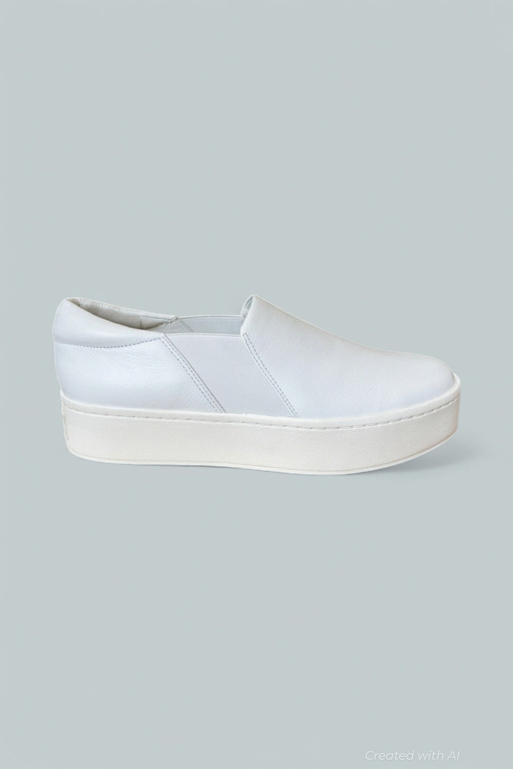 Women’s Warren Slip On Loafer Sneakers - Plaster Leather - Slip-On
