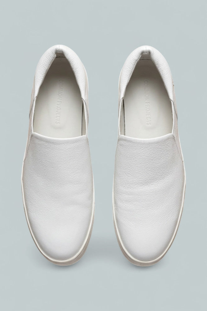 Women’s Warren Slip On Loafer Sneakers - Plaster Leather - Slip-On