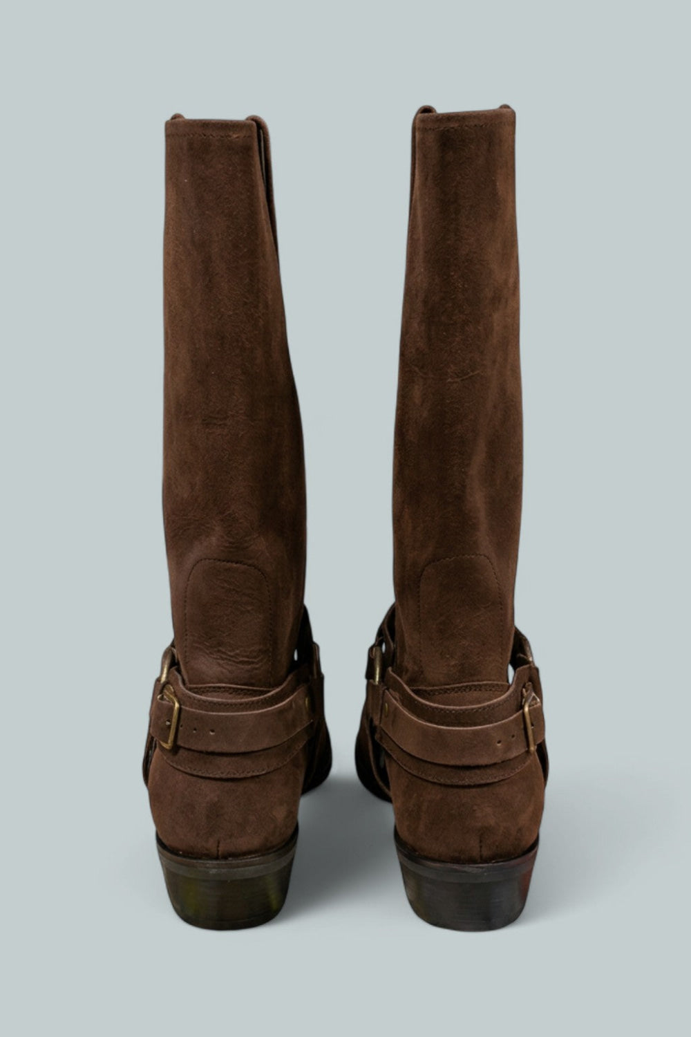 Women’s Waylon Harness Boots - Dark Brown - 9.5 - Boots